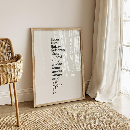 The language of love